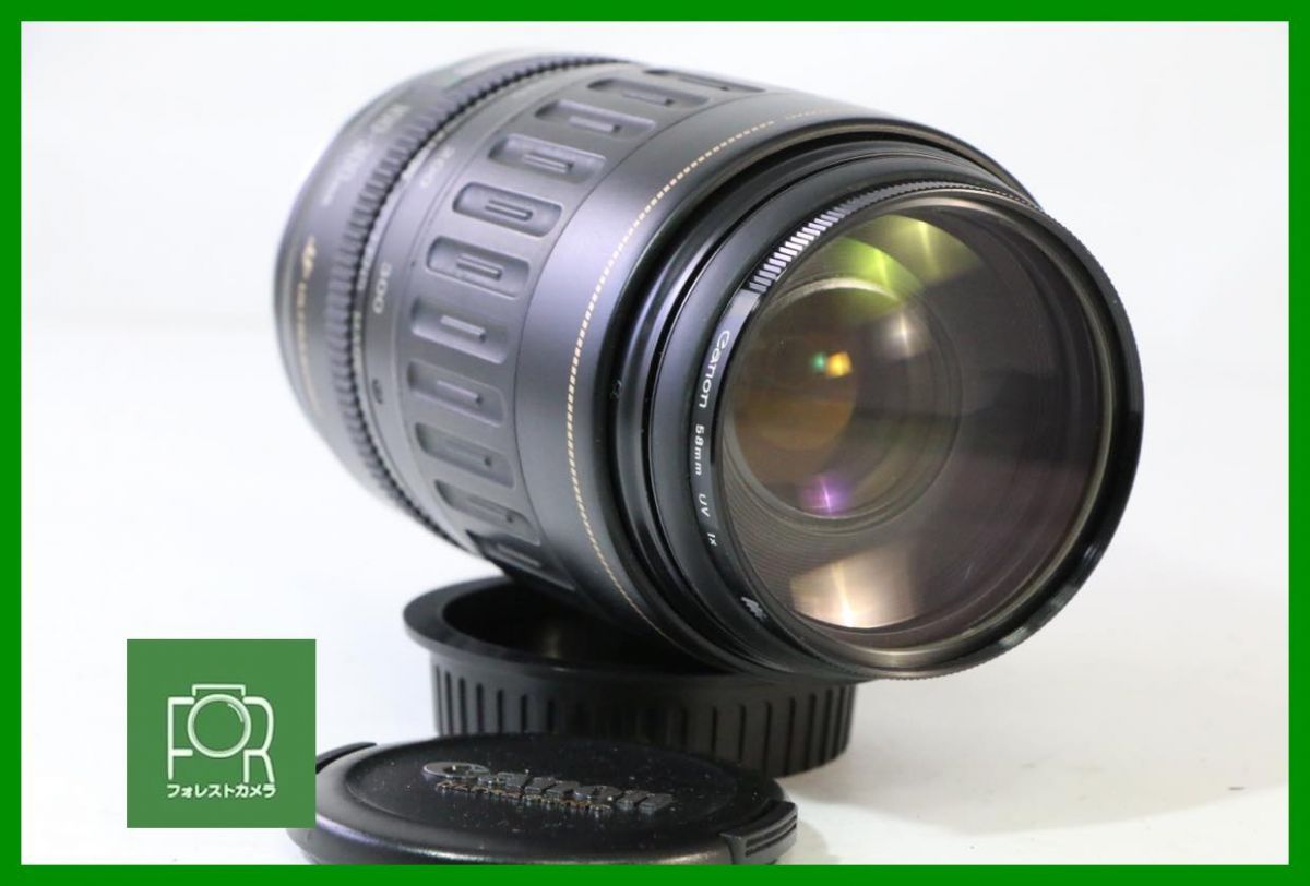 点検済 上品 キヤノン Canon EF 100-300mm F4.5-5.6 USM 前後キャップ付き 5640
