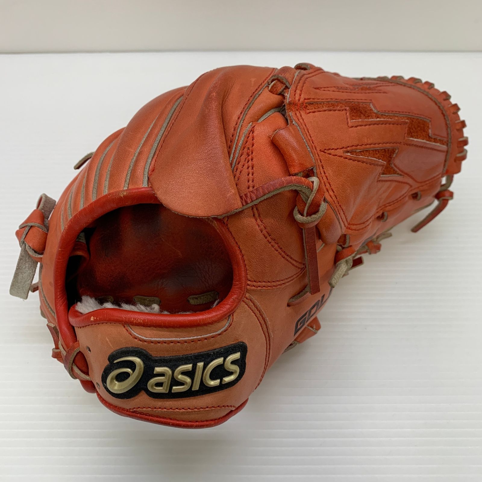 アシックス asics ゴールドステージ 軟式 大人 一般 投手用 グローブ ピッチャー グラブ 右投げ BGR5LP 品 野球 6814