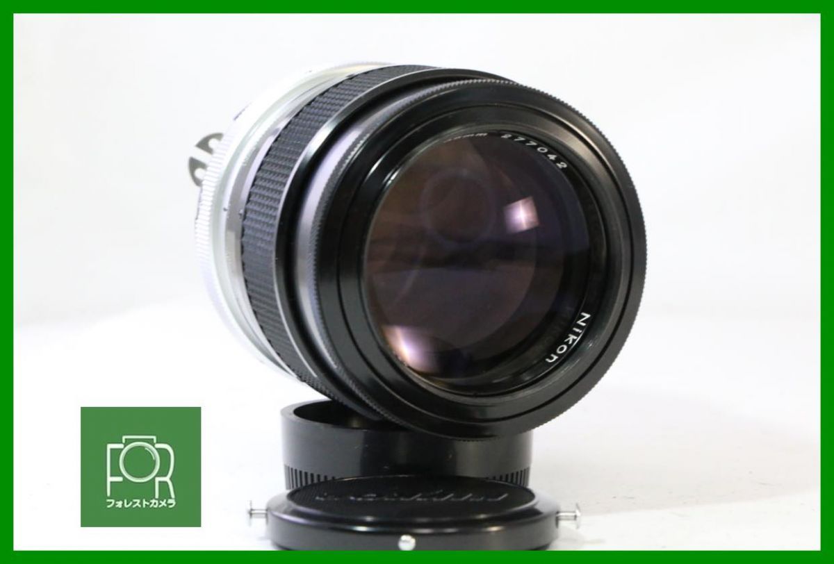 同梱 点検済 光学 上 ニコン Nikon NIKKOR-Q Auto135mm F2.8 前後キャップ付き 11768