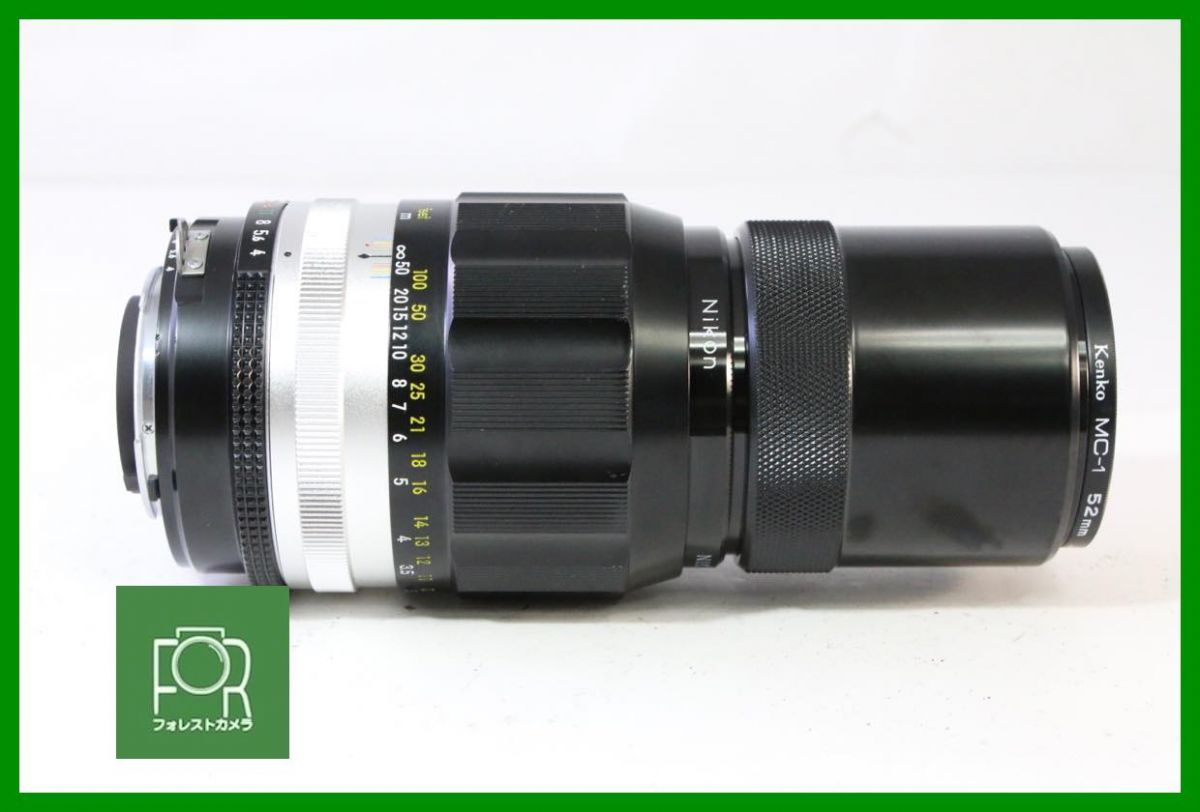 点検済 上品 ニコン Nikon AI改 NIKKOR-Q C Auto 200mm F4 11766