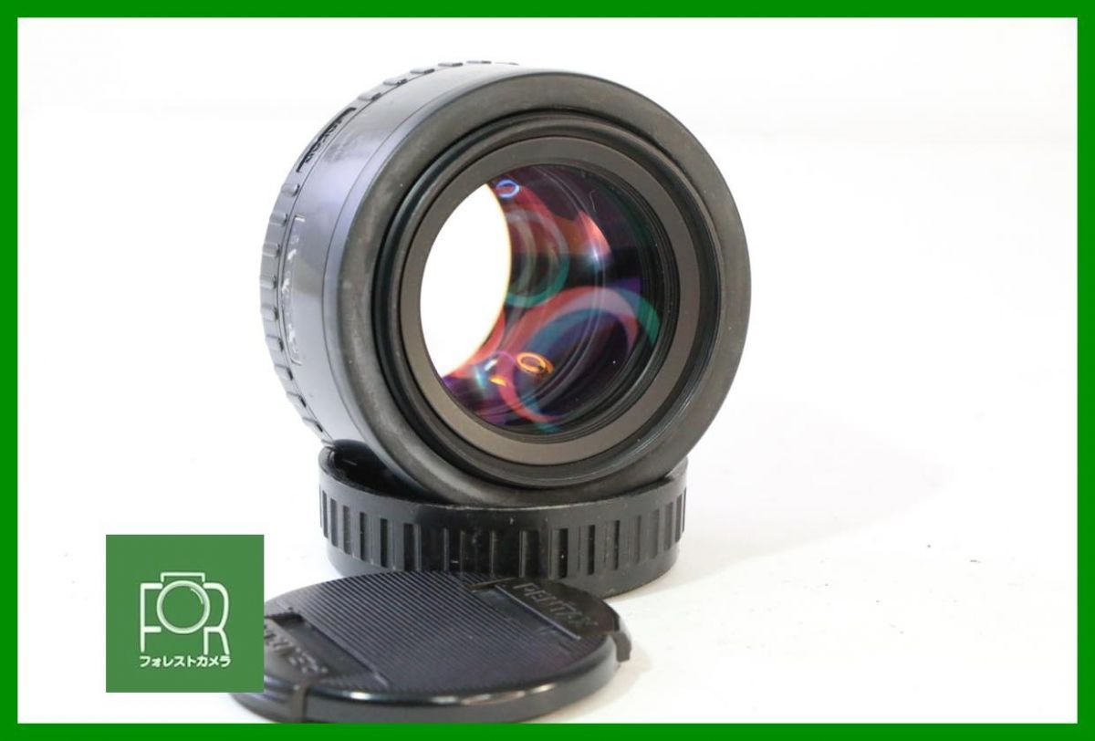 同梱 点検済 光学 上 smc PENTAX-FA 50mm F1.4 前後キャップ付き AB124