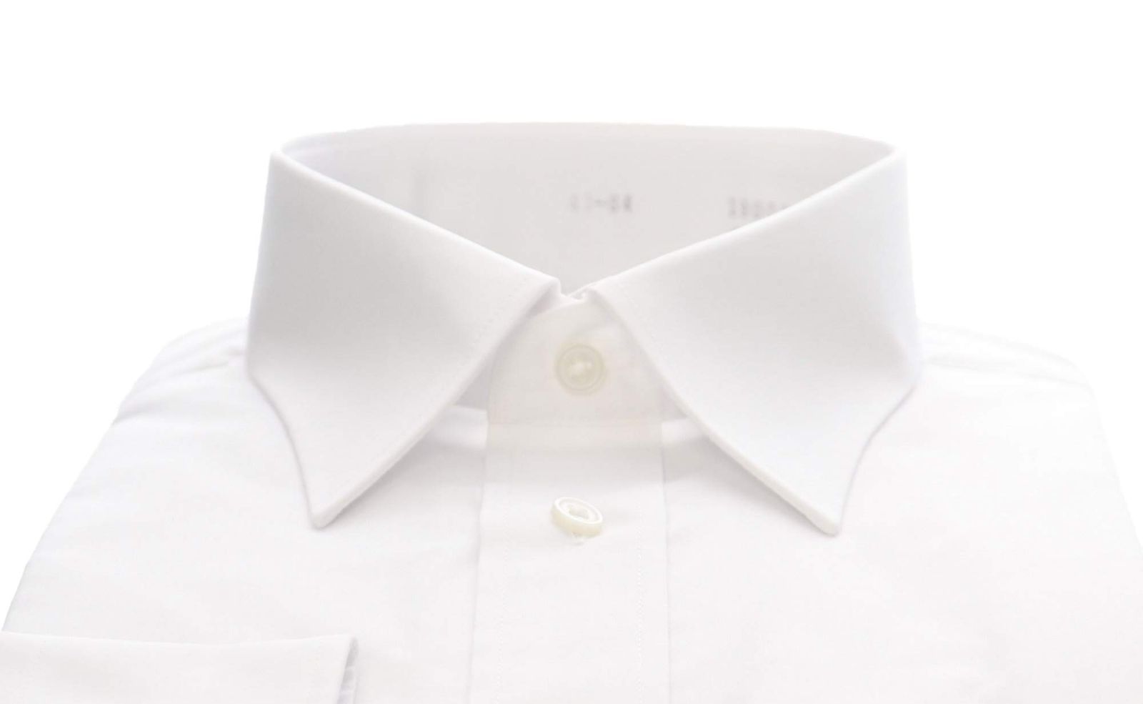 在庫 形態安定加工 レギュラー 白無地ワイシャツ長袖セット メンズ コナカ