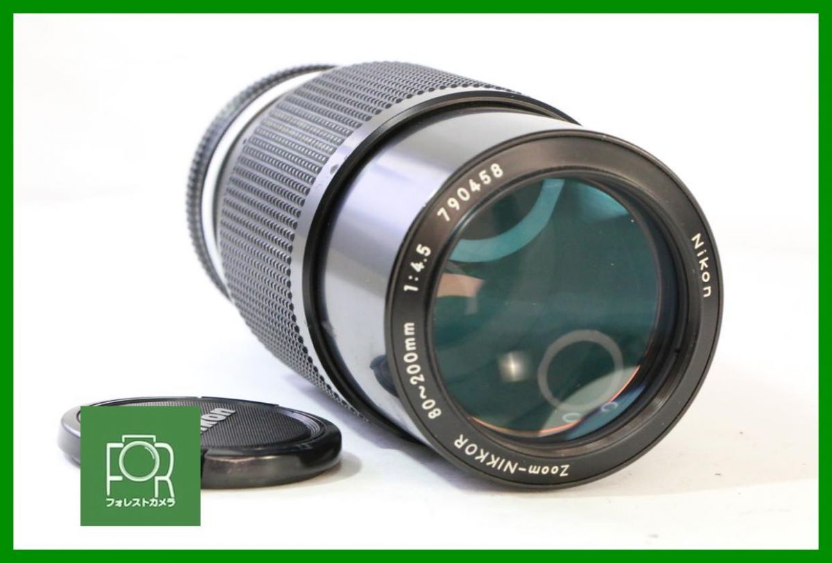 同梱 点検済 光学 上 Nikon AI Zoom-NIKKOR 80-200mm F4.5 AB928