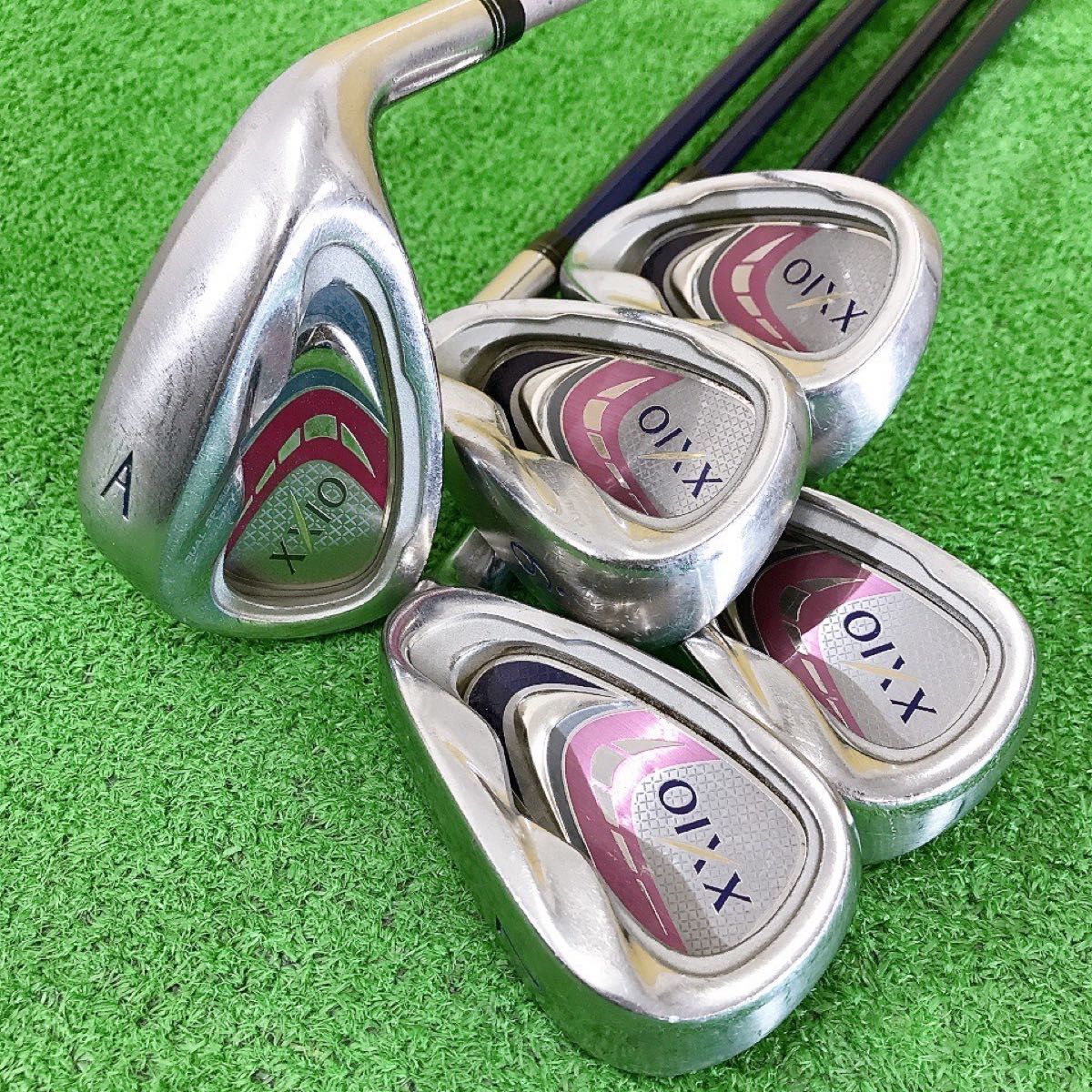 チ93☆ゼクシオナイン XXIO9代目 5本レディースアイアンセットMP900L