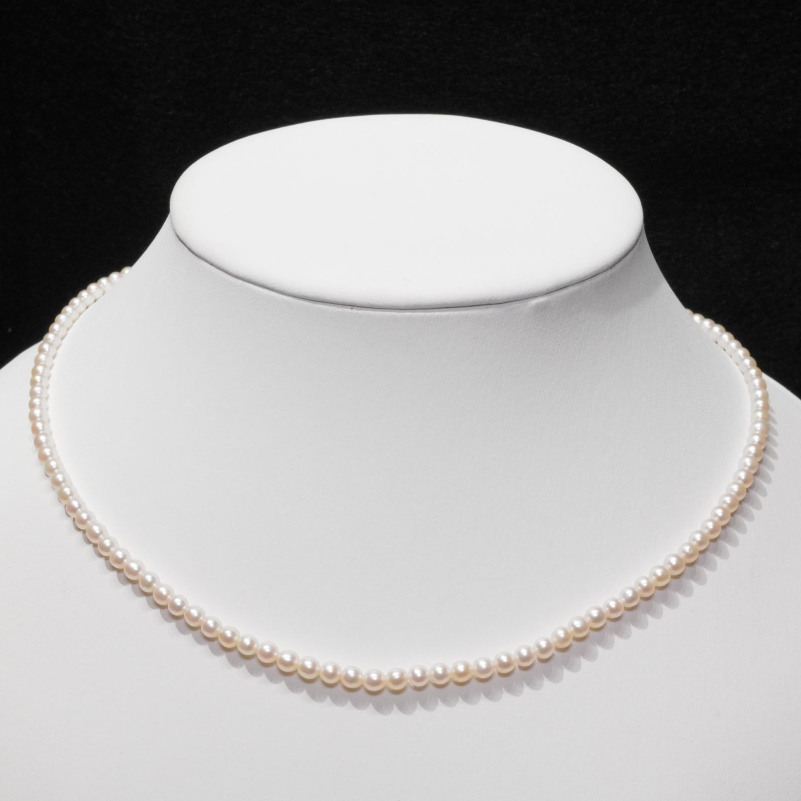 田崎真珠ベビーパールネックレス TASAKI - 田崎真珠 ネックレス K18WG ベビーパール ホワイト タサキ 24