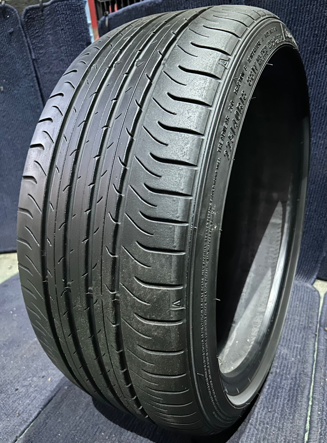 製造 溝6 5分山 DUNLOP SP SportMAXX 050 １本 225 40Ｒ18 ASP 3345