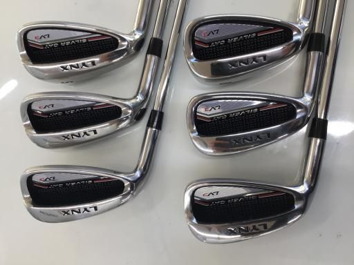 リンクス SILVER CAT LV 3 7 S レフティ アイアンセット IR スチール フレックスその他 メンズ 男性用 左利き 左用 Cランク ゴルフクラブ