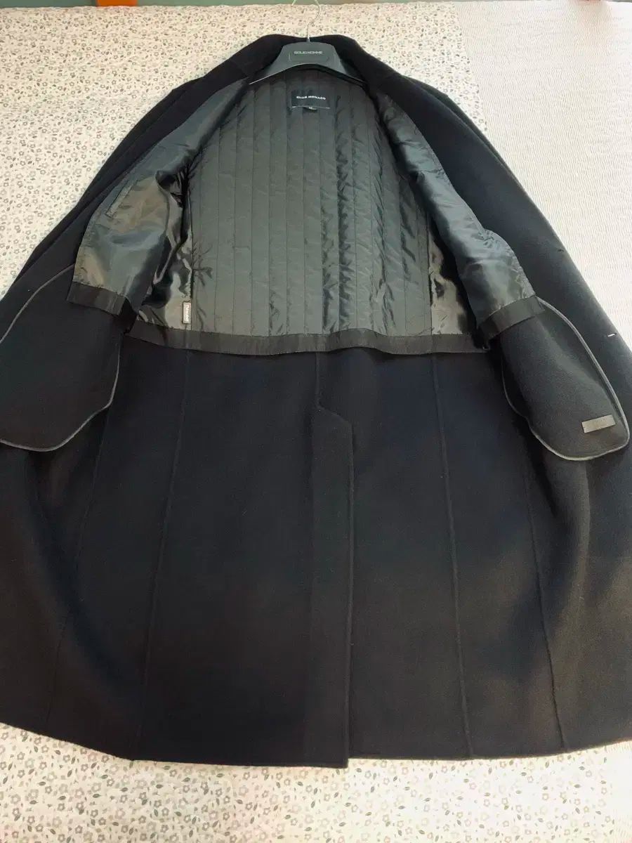 S Club Monaco クラブモナコ カシミア ベルト付き ダウン コート ブラック