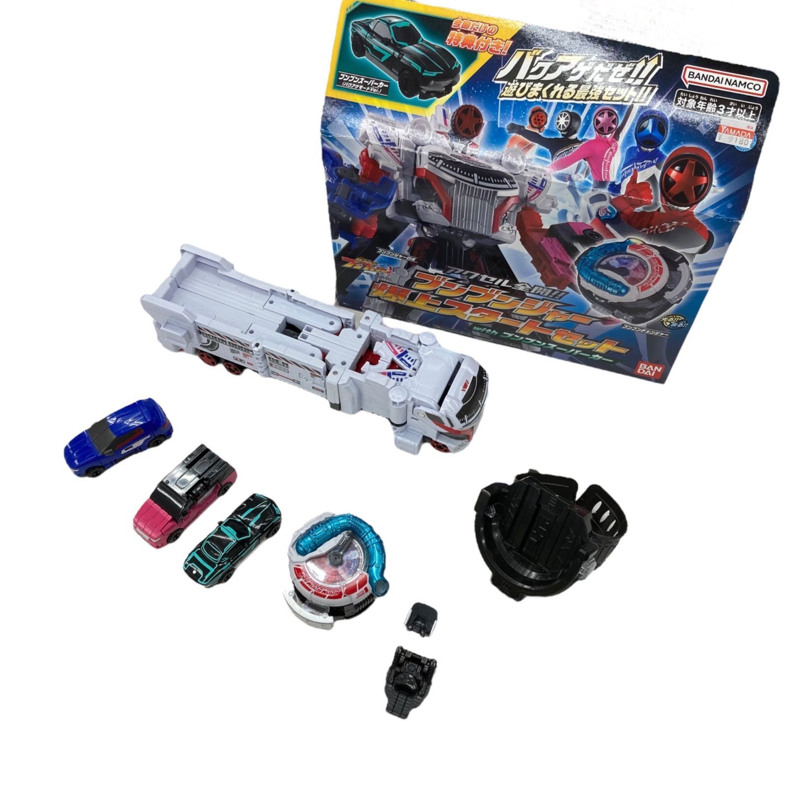 186000 現状品 BANDAI バンダイ 爆上戦隊ブンブンジャー 6点まとめ売り [250120HM270167] 186000 現状品 動作品☆BANDAI バンダイ 爆上戦隊ブンブンジャー 6点