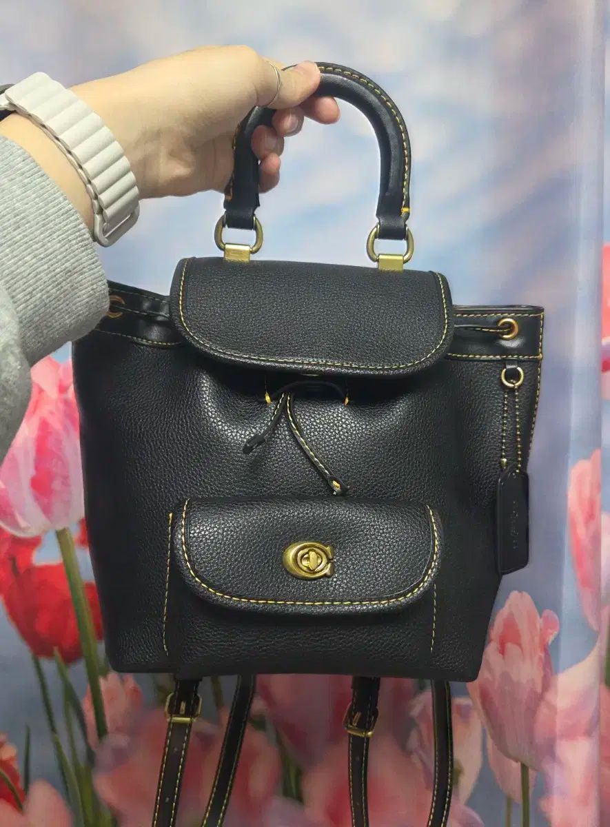 コーチ リーヤ バックパック 21 ブラック