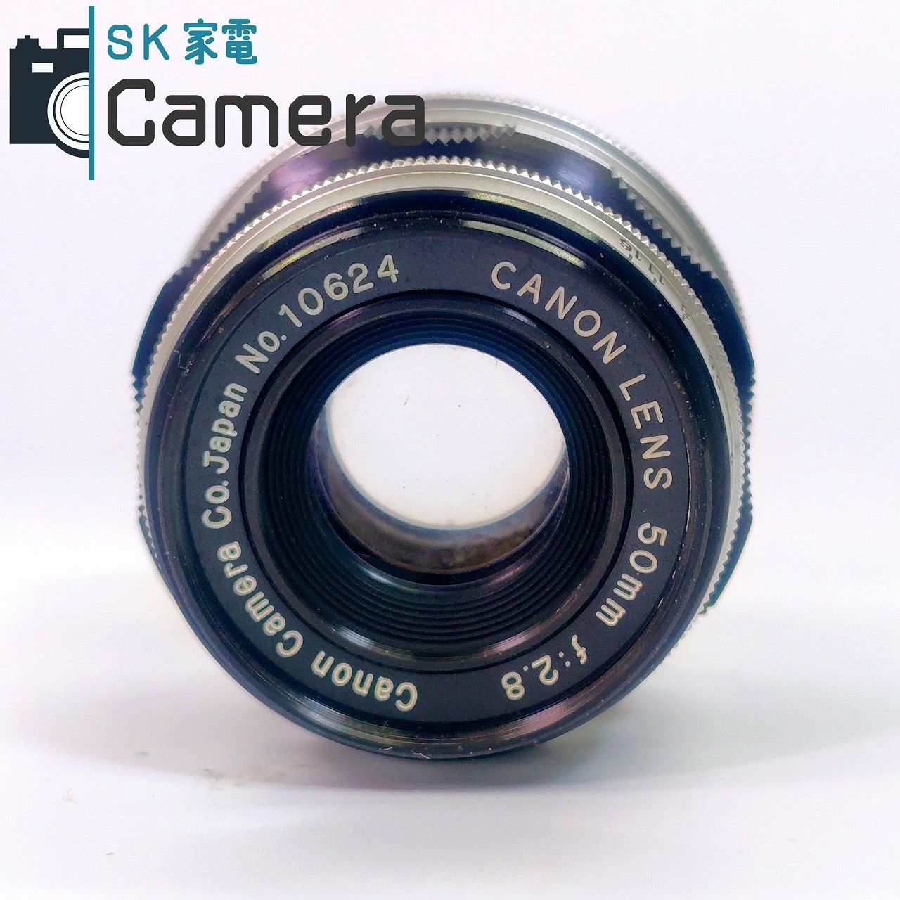 Canon LENS 50mm F2.8 L39 キャノン ゼブラ フィルター 付