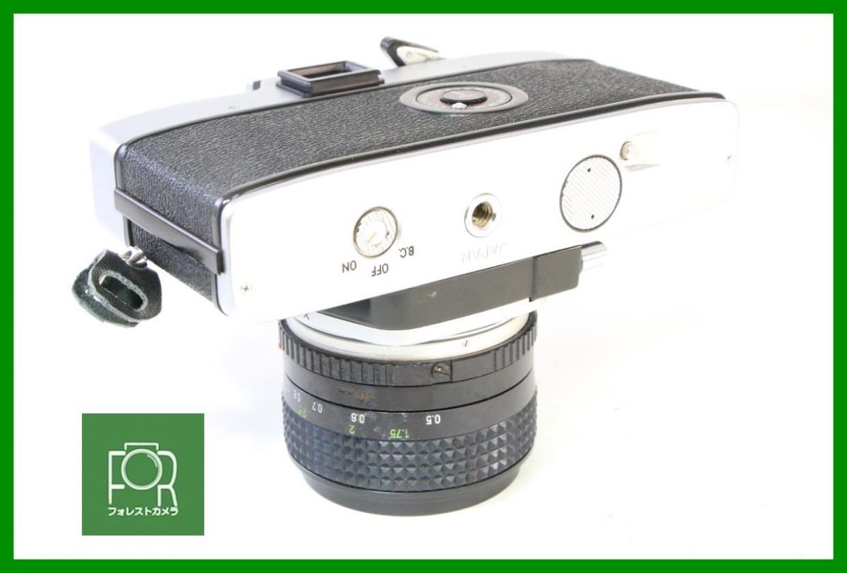 点検済 MINOLTA SR T 101 MC ROKKOR-PG 50mm F1.4 シャッター全速 露出計完動 11329