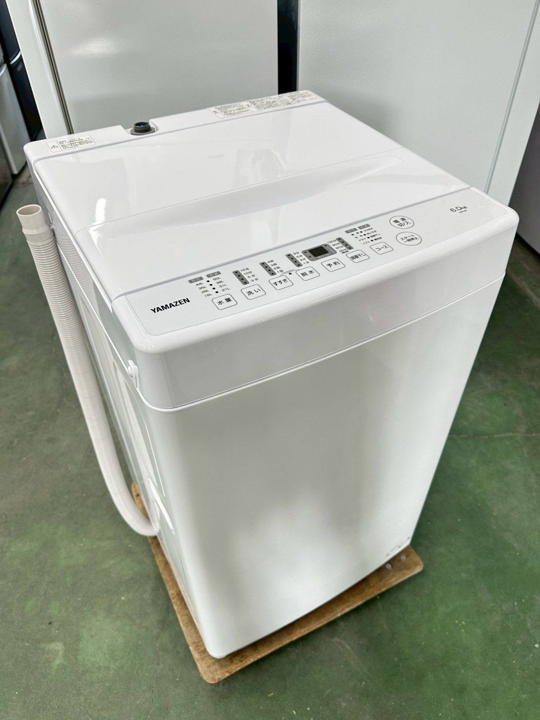 高年式 大阪 3か月保障付き 洗濯機 山善 6 kg YWM 60 W IS 131