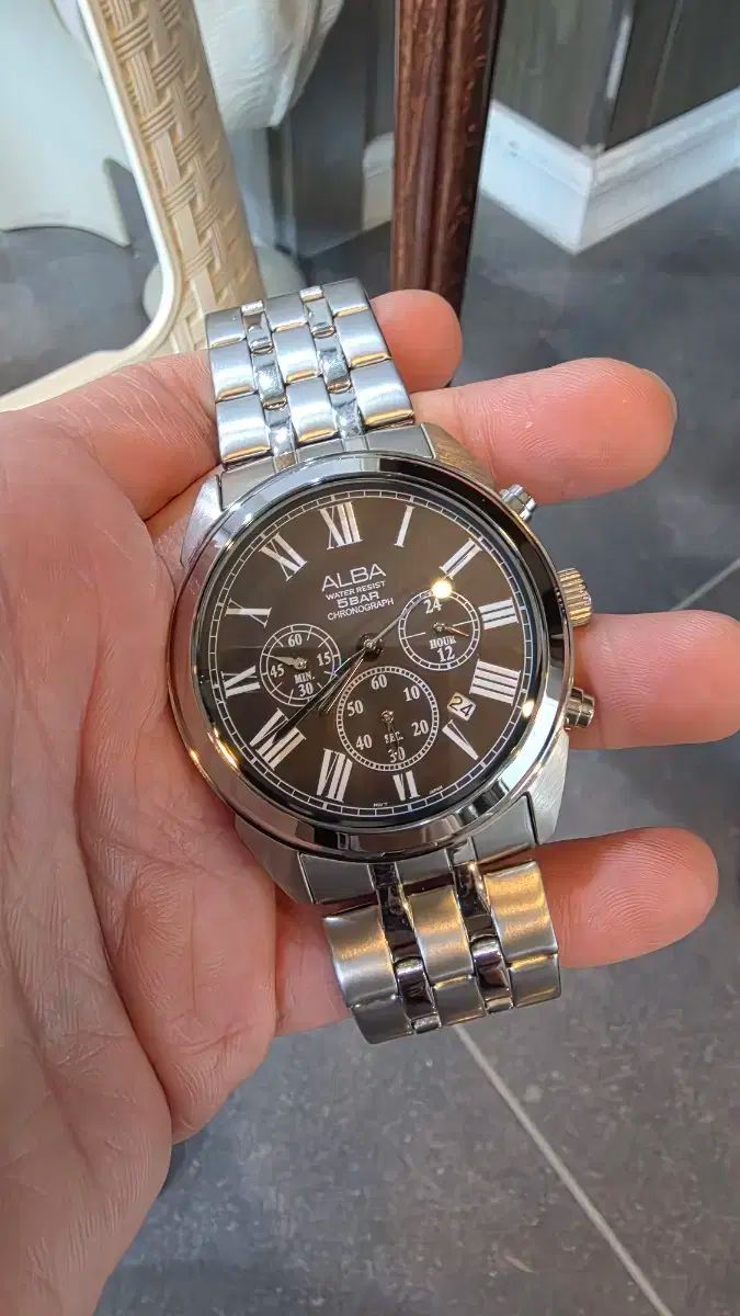 セイコー アルバ SEIKO クロノグラフ 腕時計 ALBA クロノグラフの通販 