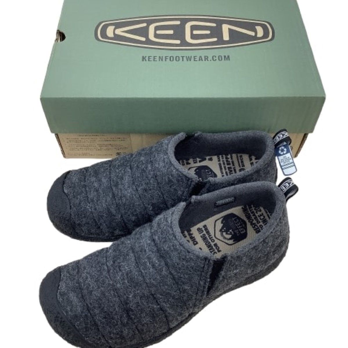 KEEN キーン レディース スリッポン SIZE 24.5 cm 1025620 グレー