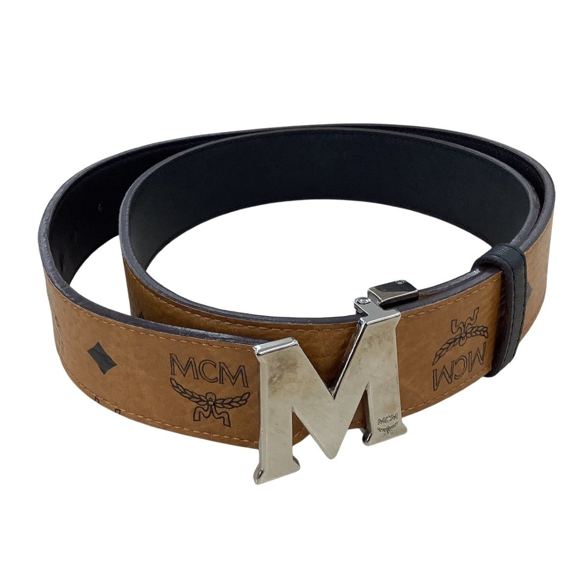 MCM エムシーエム ベルト ブラウン