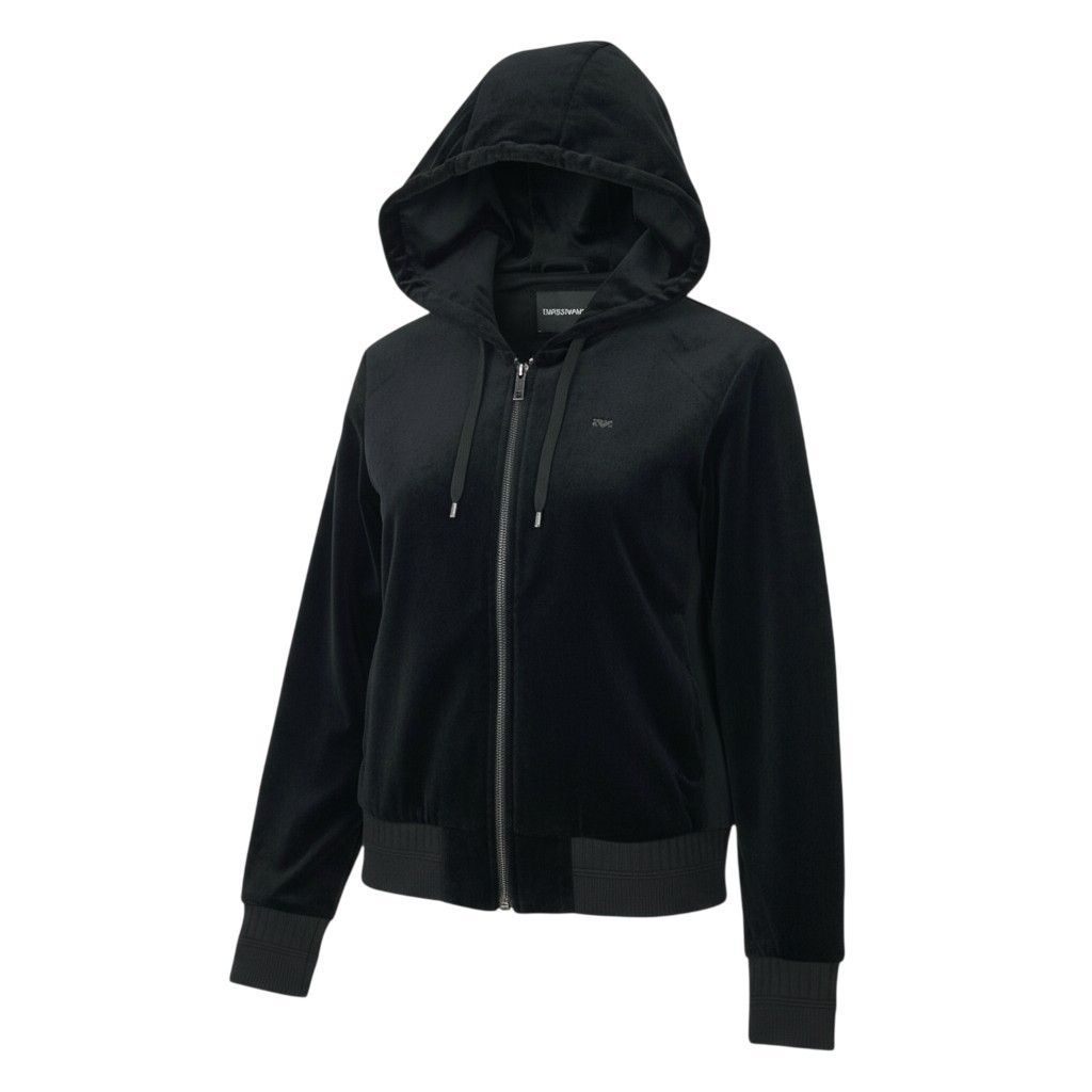 66k11 EMPORIO ARMANI エンポリオアルマーニ ベロア素材 ダブルジップ