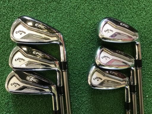 キャロウェイ EPIC FORGED STAR 7 S アイアンセット IR Speeder EVOLUTION for CW フレックスSR メンズ 男性用 右利き 右用 Cランク ゴルフクラブ