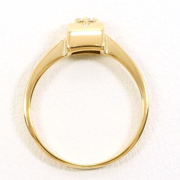セイコージュエリー K 18 YG リング ring 指輪 8.5号 ダイヤ 総重量約2.0 g