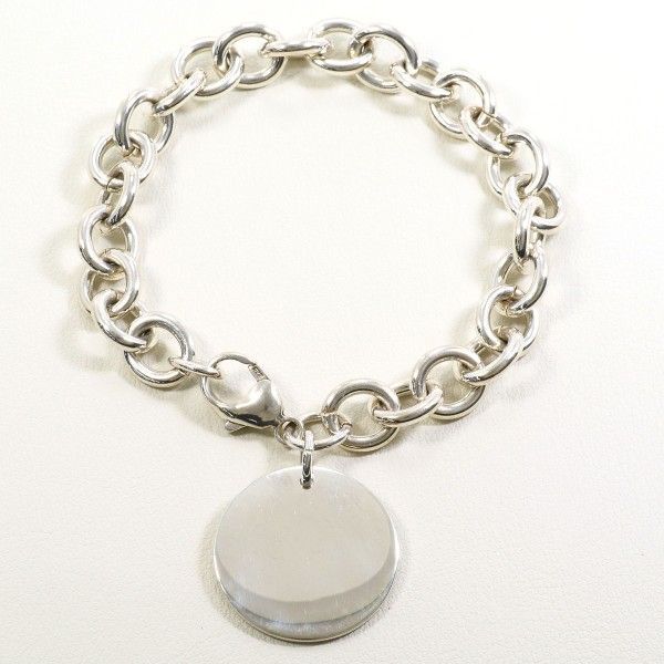 ティファニー リターントゥ シルバー ブレスレット bracelet 総重量約33.4 g 約17 cm