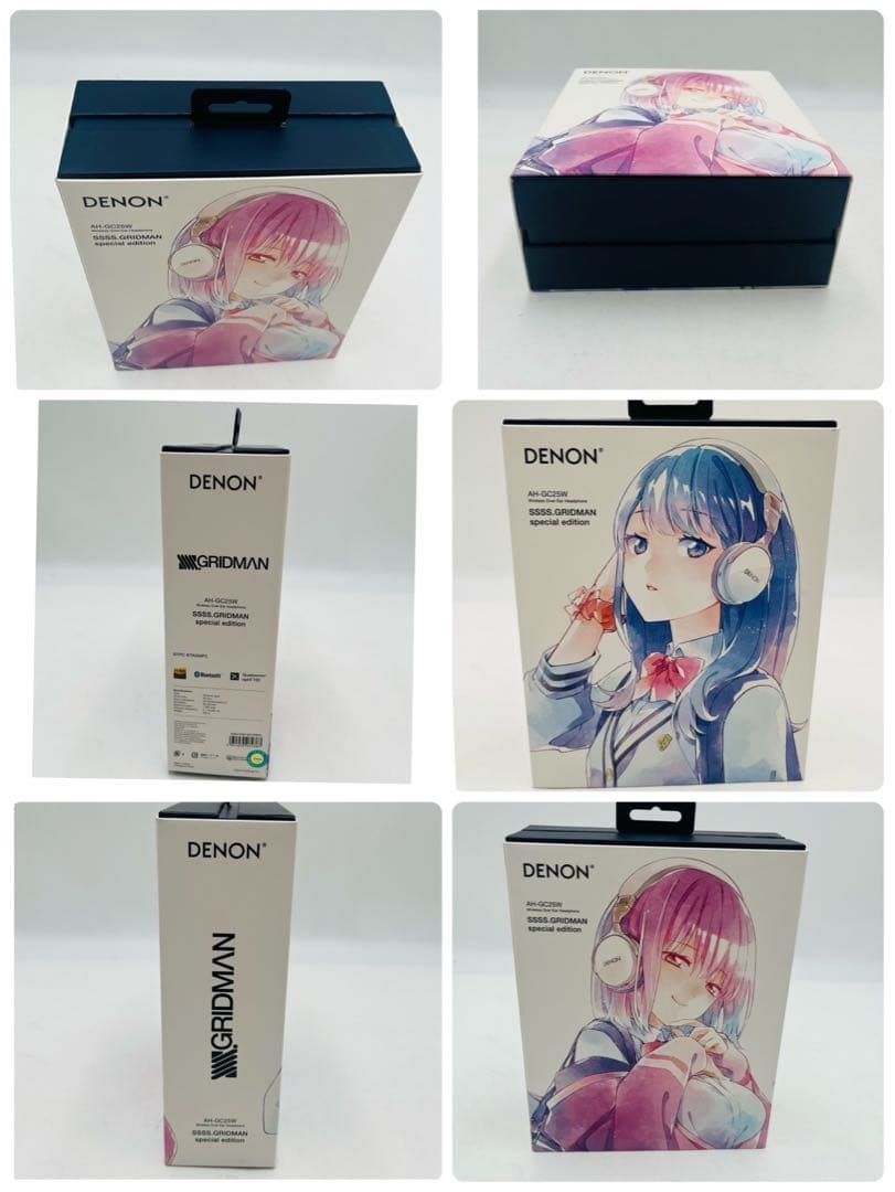 完品【美品】 DENON ワイヤレス・ヘッドホン SSSS.GRIDMAN - メルカリ