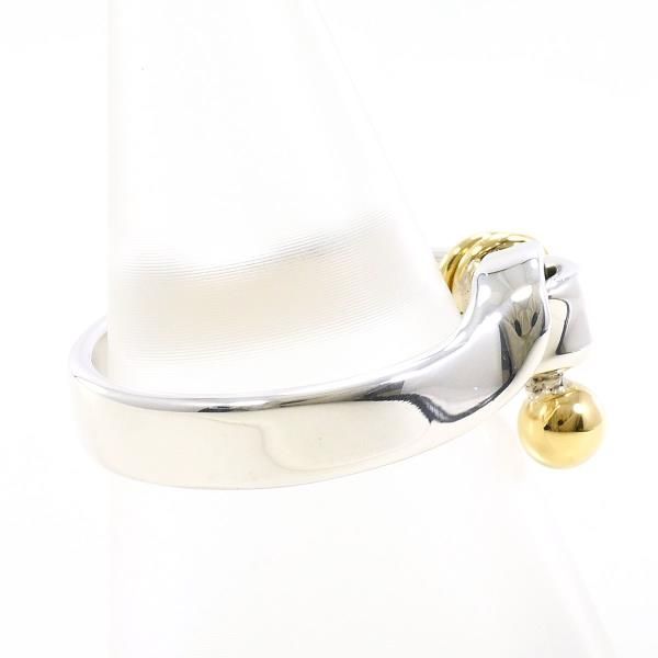 ティファニー フック＆アイ シルバー K 18 YG リング ring 指輪 11号 総重量約4.1 g