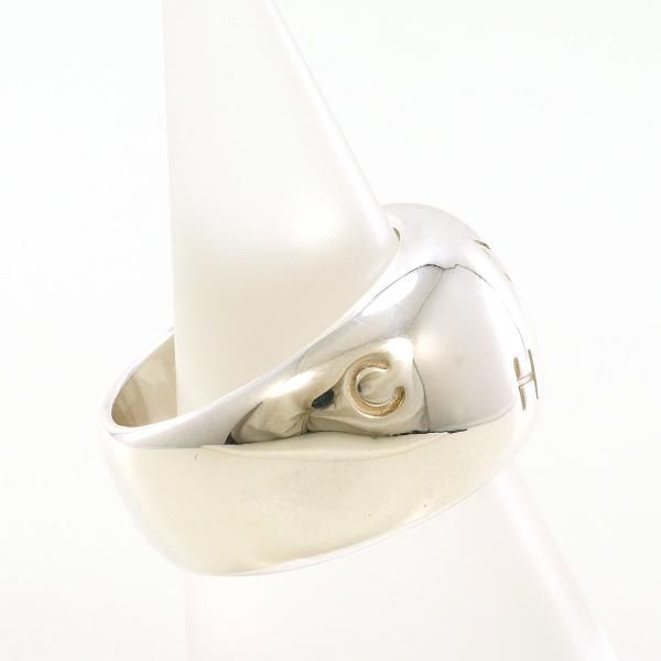 シャネル ロゴ シルバー リング ring 指輪 13.5号 総重量約16.3 g