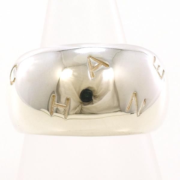 シャネル ロゴ シルバー リング ring 指輪 13.5号 総重量約16.3g