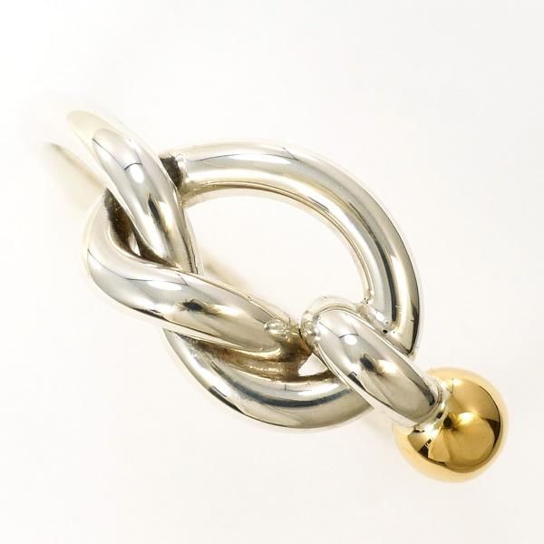 ティファニー ラブノット K18YG シルバー リング ring 指輪 10.5号 総重量約2.9g