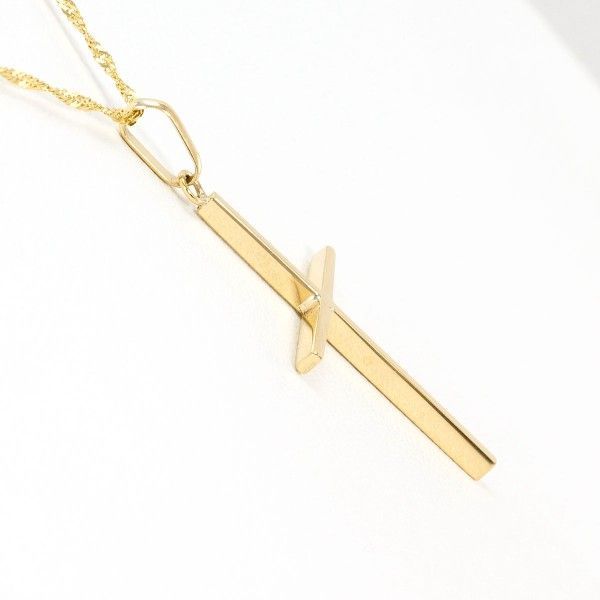 K 18 YG ネックレス necklace 総重量約1.9 g 約40 cm