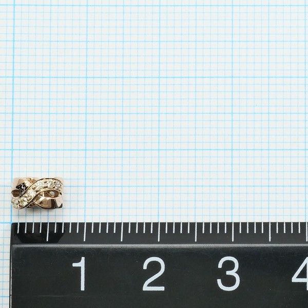  エステール K 18 PG ペンダントトップ pendant top ダイヤ 総重量約0.9 g その他 アクセサリー