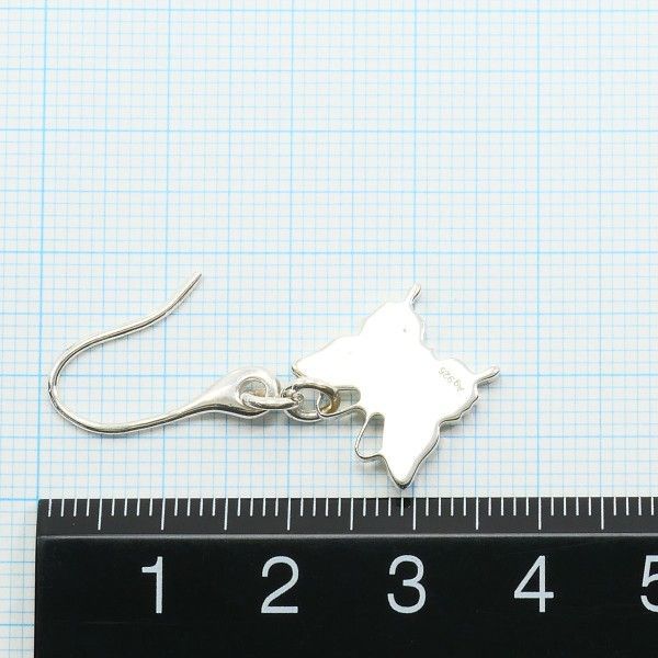 グッチ バタフライ シルバー ピアス pierced earrings 総重量約5.7g