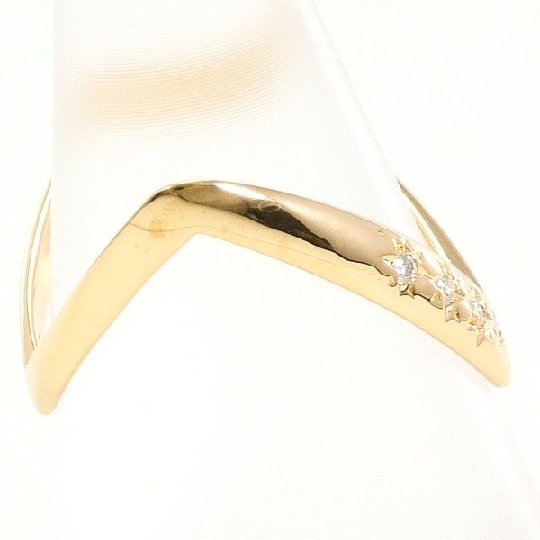 K 18 YG リング ring 指輪 9.5号 ダイヤ 総重量約2.3 g