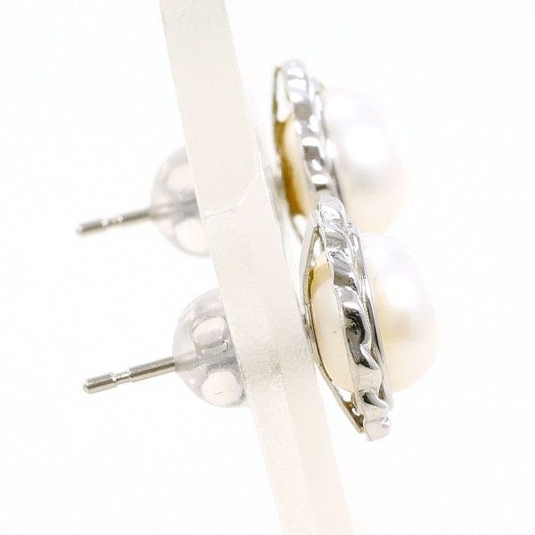 PT 900 ピアス pierced earrings パール 真珠 総重量約1.7 g