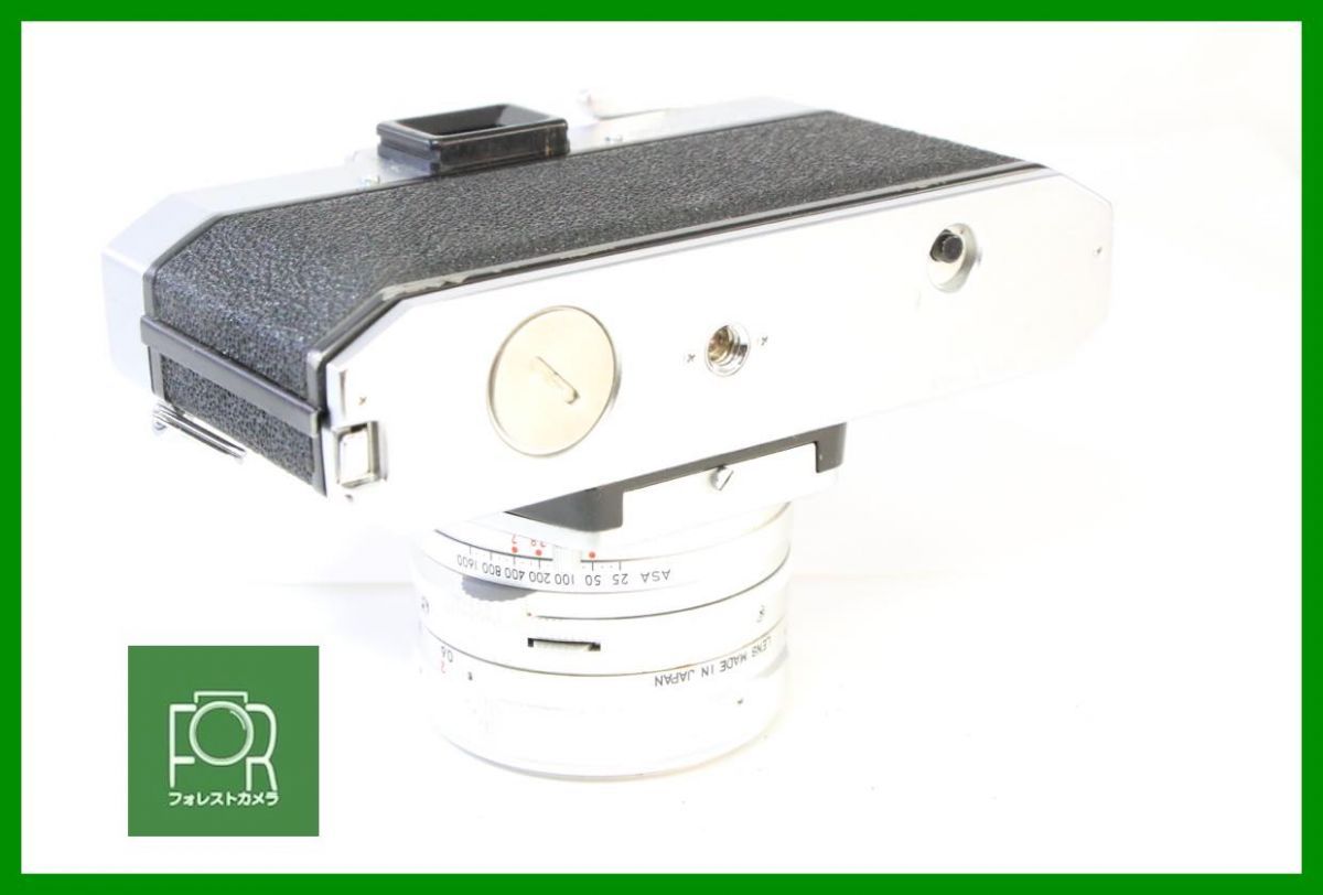 点検済 TOPCON UNIREX UV TOPCOR 50mm F2 シャッター全速 露出計完動 10109