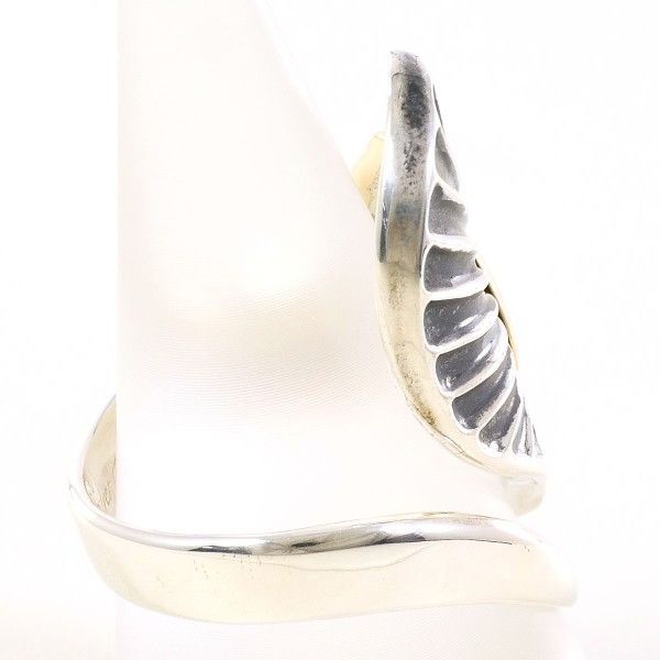 K 10 YG シルバー リング ring 指輪 16号 総重量約12.9 g