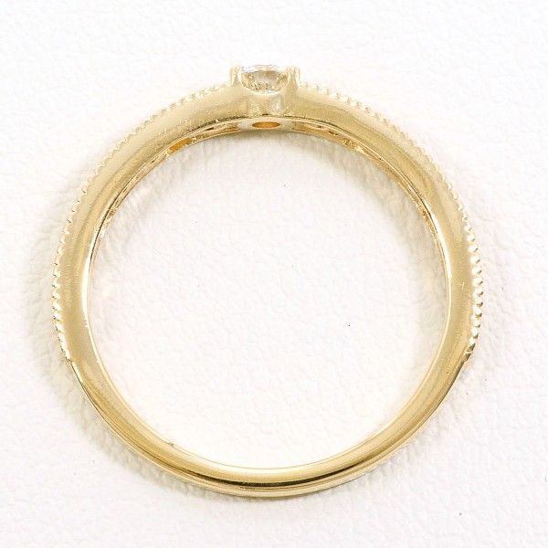 エステール K 10 YG リング ring 指輪 11号 ダイヤ 0.14 総重量約1.5 g