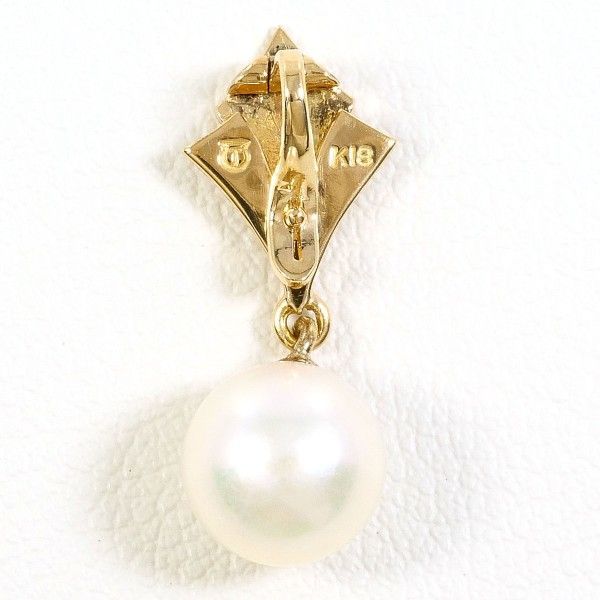 TASAKI タサキ 田崎真珠 K 18 YG ペンダントトップ pendant top パール 真珠 総重量約1.3 g