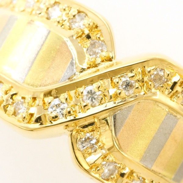 リング ring 指輪 12号 ダイヤ 0.21 カード鑑別書 総重量約3.8 g