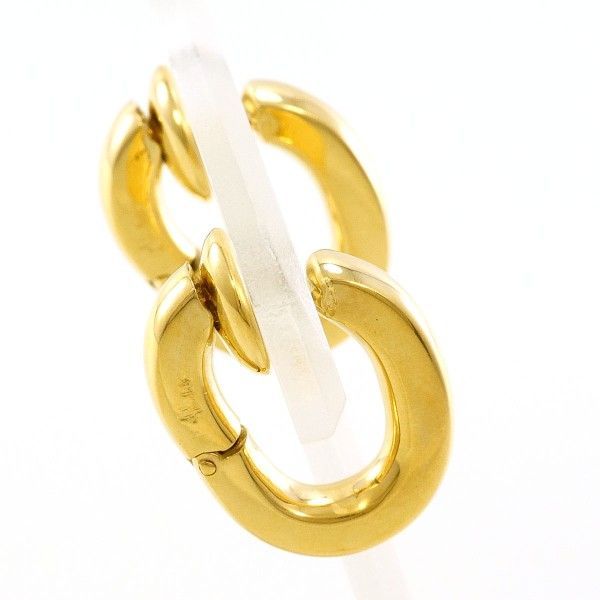 K 18 YG イヤリング clip-on earrings 総重量約9.4 g