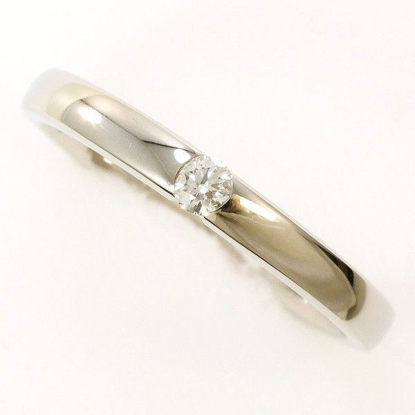 PT 950 リング ring 指輪 10号 ダイヤ アメジスト 総重量約3.6 g