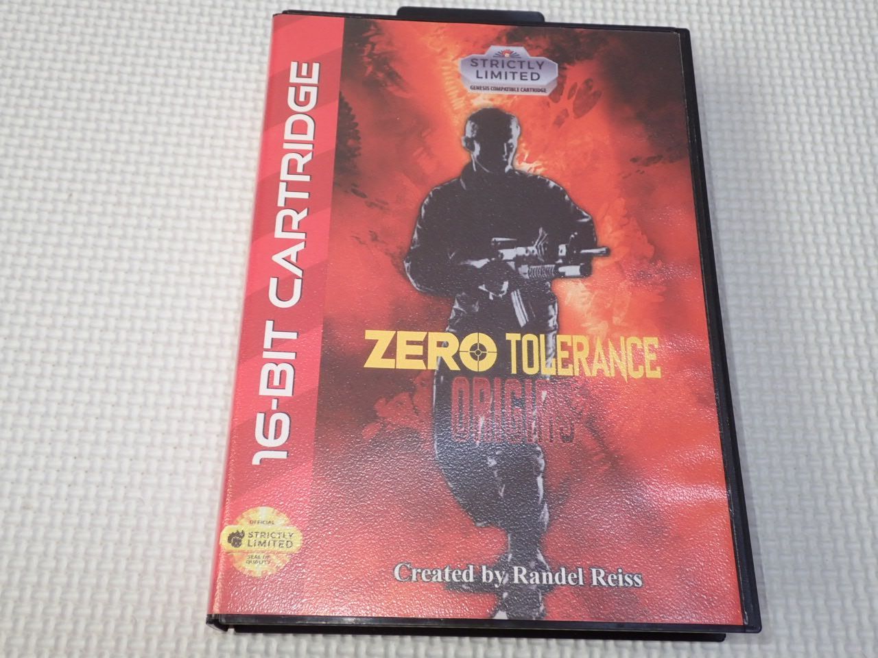 MD ZERO TOLERANCE ORIGINS 海外版 EU版 端子清掃済 説明書付 ソフト付 動作 済