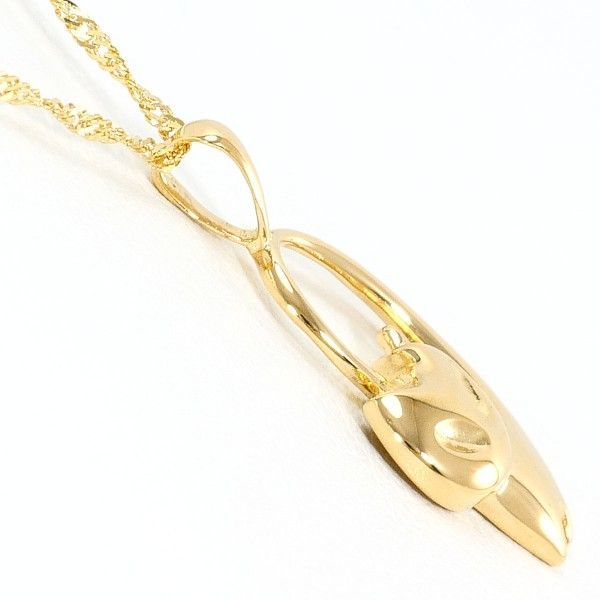 K 18 YG ネックレス necklace 総重量約1.7 g 約40 cm