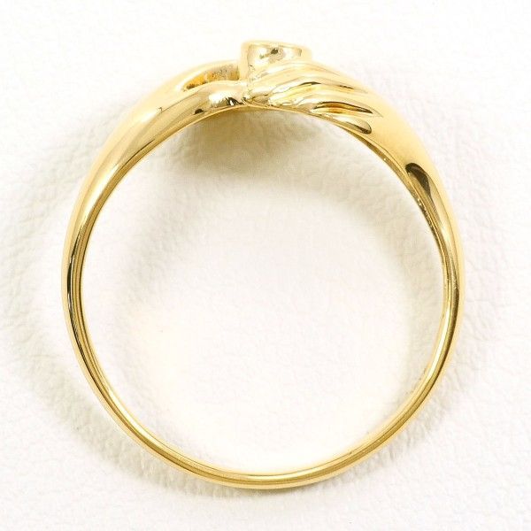 K 18 YG リング ring 指輪 14号 ダイヤ 総重量約2.5 g