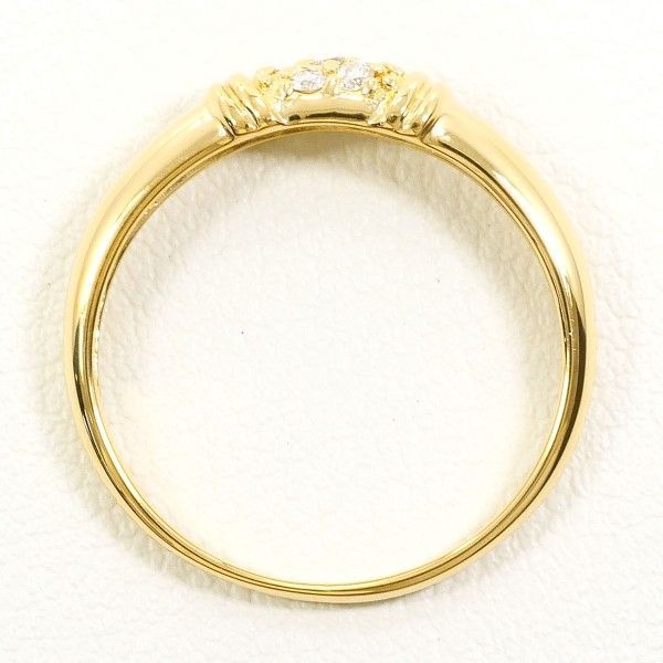 K18YG リング ring 指輪 11号 ダイヤ 0.08 総重量約2.1g - メルカリ