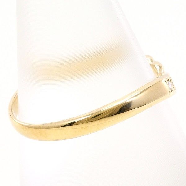 K 10 YG リング ring 指輪 11号 ダイヤ 総重量約1.4 g