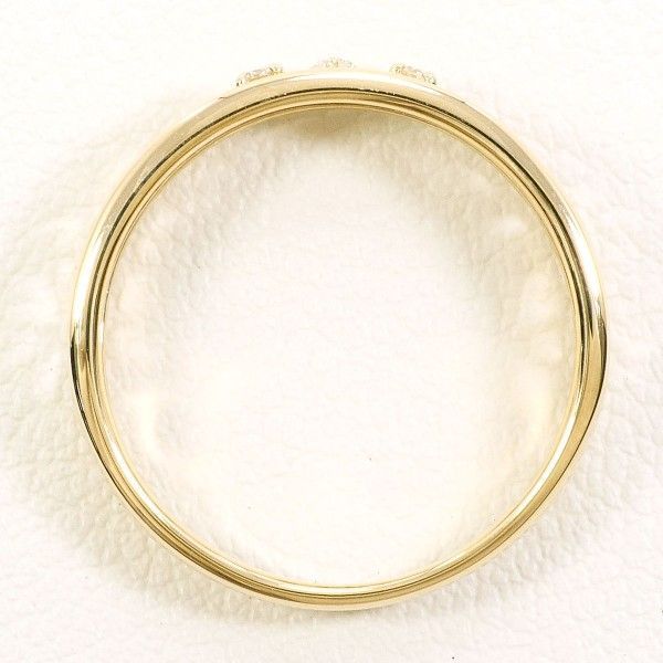 K 10 YG リング ring 指輪 10号 ダイヤ 総重量約1.7 g