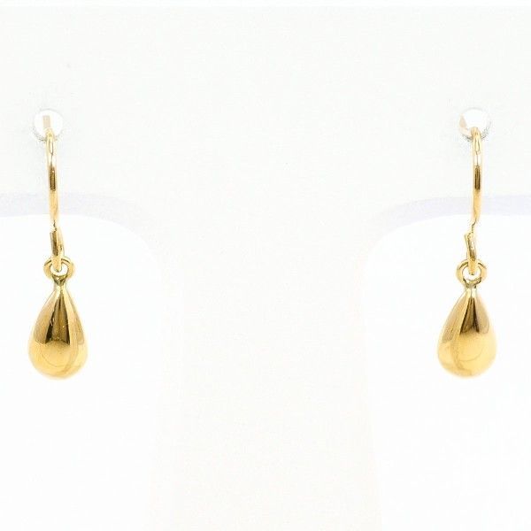 K18YG ピアス pierced earrings 総重量約0.3g