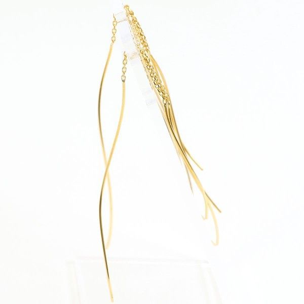 K 18 YG ピアス pierced earrings 総重量約1.2 g