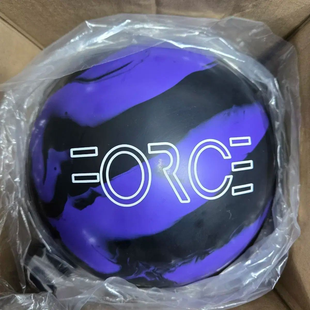 15パウンド ピラミッド フォース PURPLE ブラック ボーリング 球